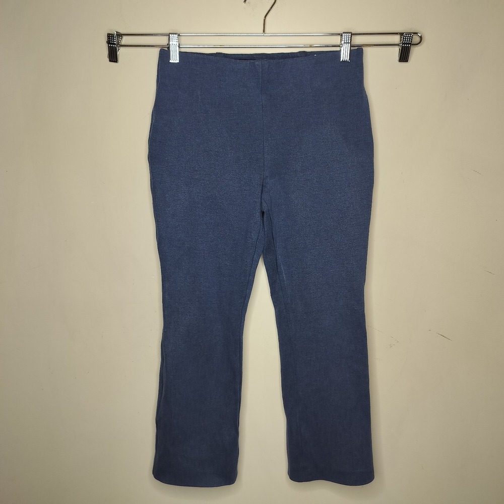 Talbots Montauk Pants Stretch Kick Crop Flare Business Modern